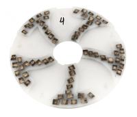 Полировочный шлифовальный круг Пластик СЕМЕРКА D250 №4